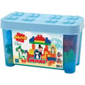 Miniatyrbillede 1 af 4: LES MAXI Barrel Animals Blue Construction First Age