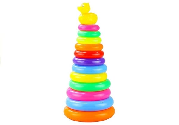 Pyramid av cirklar Pyramid 40cm högt pussel