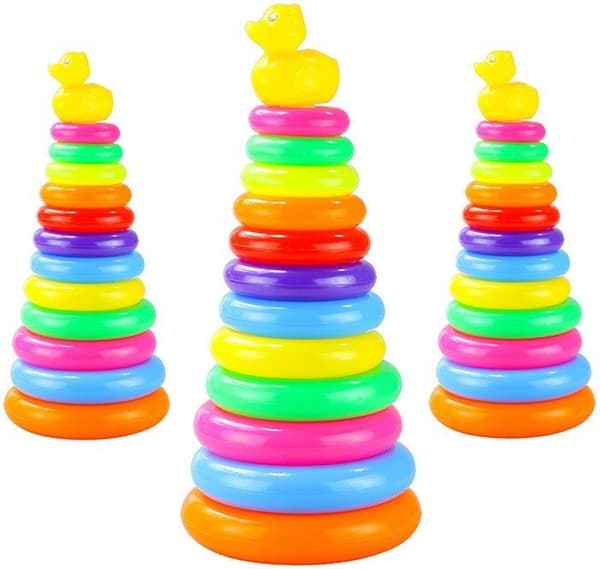 Pyramid av cirklar Pyramid 40cm högt pussel
