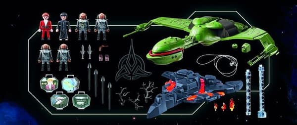 Playmobil - 71089 - Star Trek - Klingon: Bird Of Prey - Star Trek - Rymdskepp