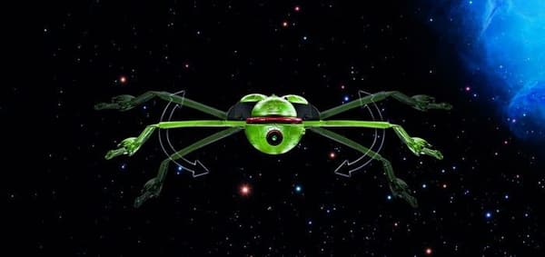 Playmobil - 71089 - Star Trek - Klingon: Bird Of Prey - Star Trek - Rymdskepp