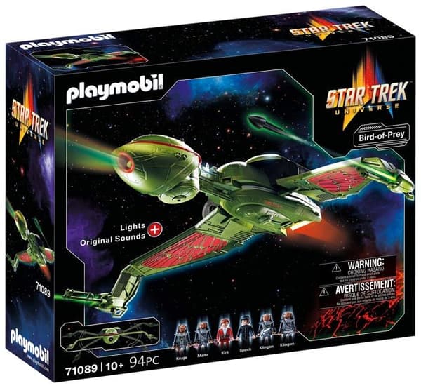 Playmobil - 71089 - Star Trek - Klingon: Bird Of Prey - Star Trek - Rymdskepp