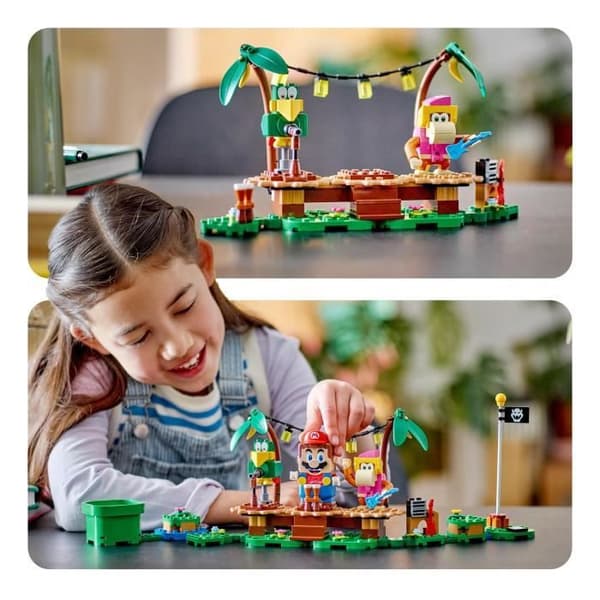 LEGO® Super Mario 71421 Dixie Kong Jungle Concert Expansion Set, kombinera med startpaket