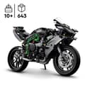Miniatyrbillede 2 af 5: LEGO Technic 42170 Kawasaki Ninja H2R motorcykel, presentidé för barn, kreativ leksak