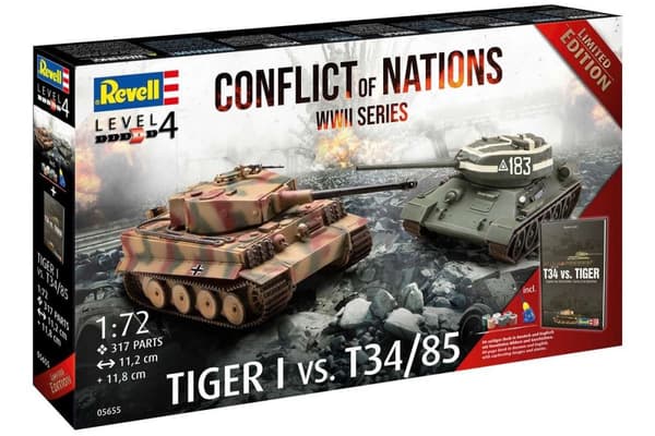 Revell Conflict of Nations-serien: WWII, 1:72 gavesett
