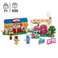 Miniatyrbild 2 av 6: LEGO Animal Crossing 77050 Nooks butik och Rosies hus, kreativt byggset