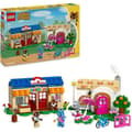 Miniatyrbild 1 av 6: LEGO Animal Crossing 77050 Nooks butik och Rosies hus, kreativt byggset