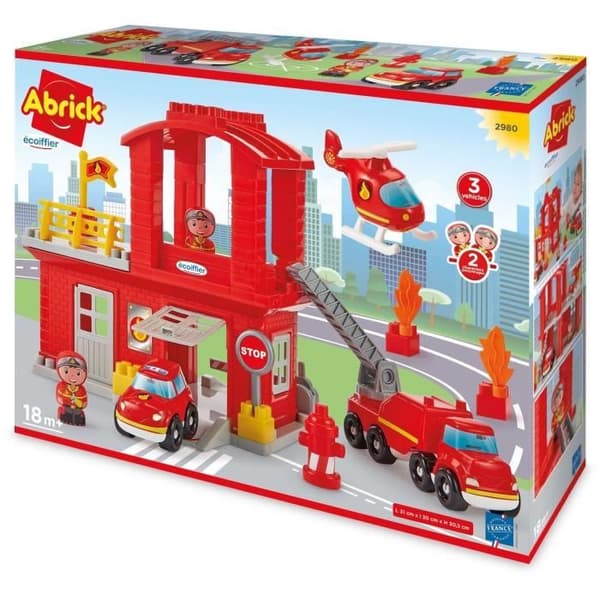 ECOIFFIER 2980 Abrick - Brandstation - Brandmän i brand