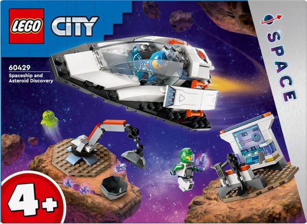 LEGO City rumskib og asteroidekonstruktion - 60429