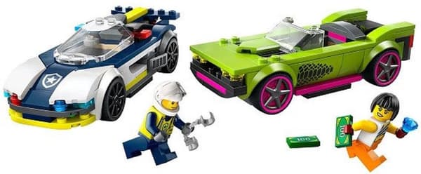 LEGO polisbil med snabba motorkontroller - 60415