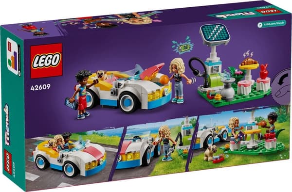 LEGO Friends elbil med laddare - 42609