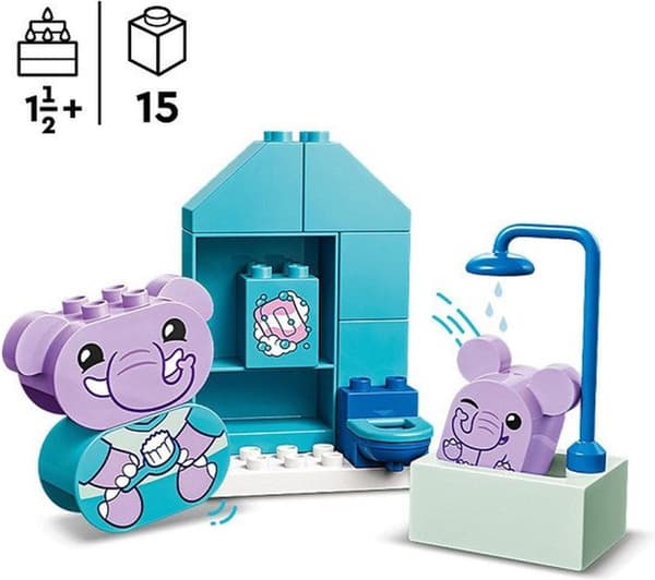 LEGO DUPLO Min første fødselsdag på badeværelset - 10413