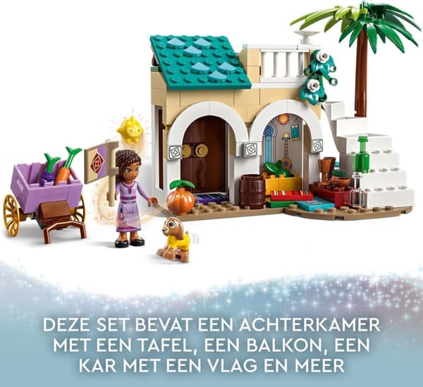 LEGO Disney Wish Asha i byen Rosas Dolls Wish Set - 43223