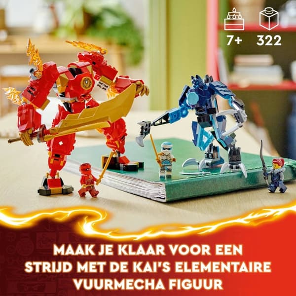 LEGO NINJAGO Kai's Elemental Fire Mech - 71808