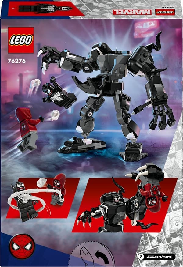 LEGO Marvel Venom Mech Armor vs. Miles Morales - 76276