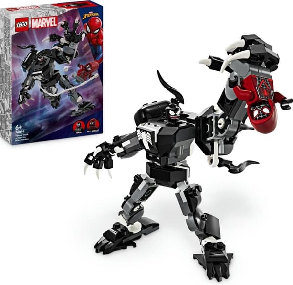 LEGO Marvel Venom Mech Armor vs. Miles Morales - 76276