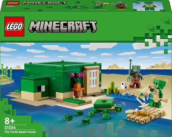 LEGO Minecraft The Turtle Beach House - 21254