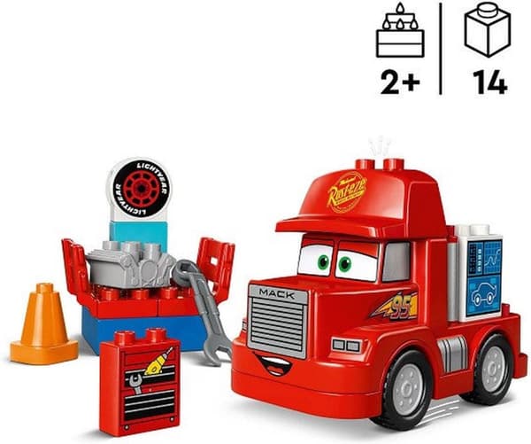 LEGO DUPLO Disney og Pixar's Cars Mack i løbet - 10417