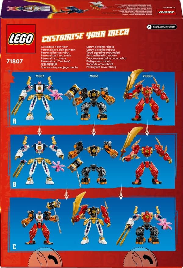 LEGO NINJAGO Sora's Elemental Tech Mech - 71807