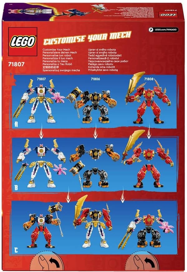 LEGO NINJAGO Sora's Elemental Tech Mech - 71807