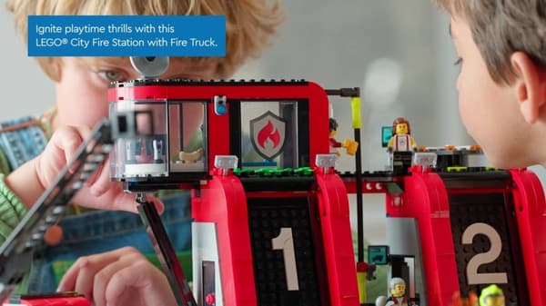LEGO City Brandstation og Brandbil - 60414