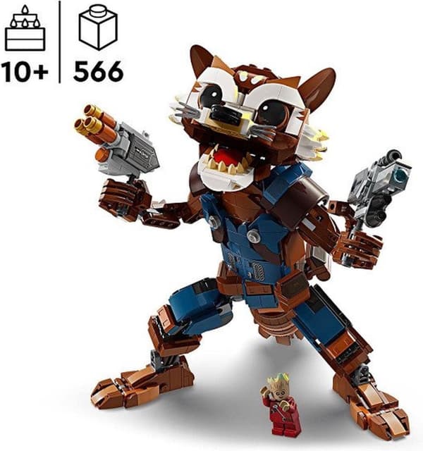 LEGO Marvel Rocket og Baby Groot - 76282