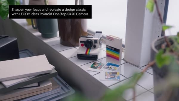 LEGO Ideas Polaroid OneStep SX-70 kamera - 21345