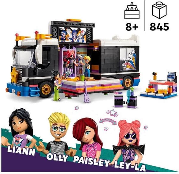 LEGO Friends Pop Star Tour Bus - 42619