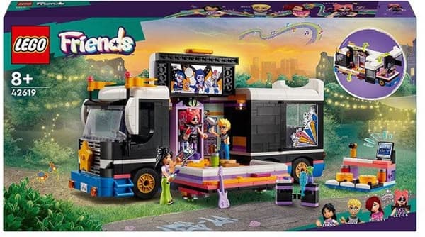 LEGO Friends Pop Star Tour Bus - 42619