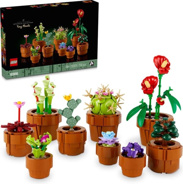 LEGO Icons Mini Plants - Botanisk Samling - 10329