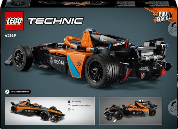 LEGO Technic NEOM McLaren Formel E racerbil - 42169