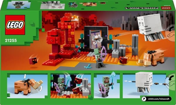 LEGO Minecraft Baghold på Nether Portal - 21255