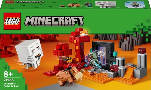 LEGO Minecraft Bakhåll på Nederportalen - 21255