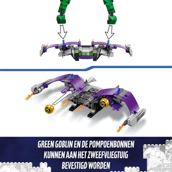 LEGO Marvel Super Heroes Green Goblin byggefigur - 76284
