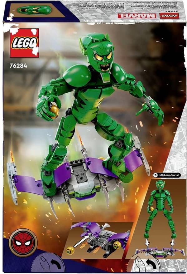 LEGO Marvel Super Heroes Green Goblin byggefigur - 76284