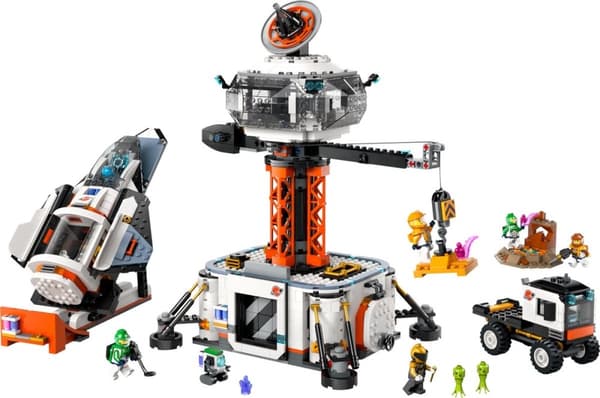LEGO City Construction Base og raketaffyringsrampe - 60434
