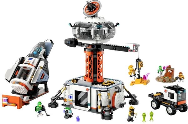 LEGO City Construction Base og raketaffyringsrampe - 60434