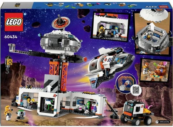LEGO City Construction Base og raketaffyringsrampe - 60434