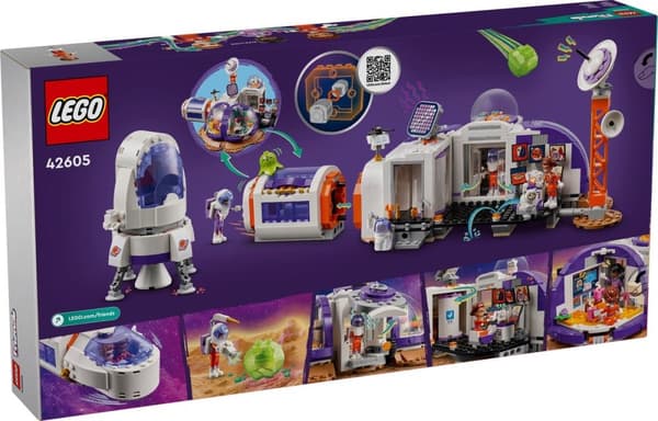 LEGO Friends byggebase på Mars og raket - 42605