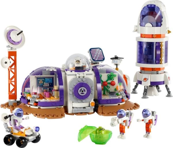 LEGO Friends byggebase på Mars og raket - 42605