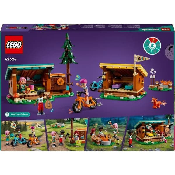 LEGO Friends 42624 De mysiga stugorna på fritidsgården - Naturuppsättning
