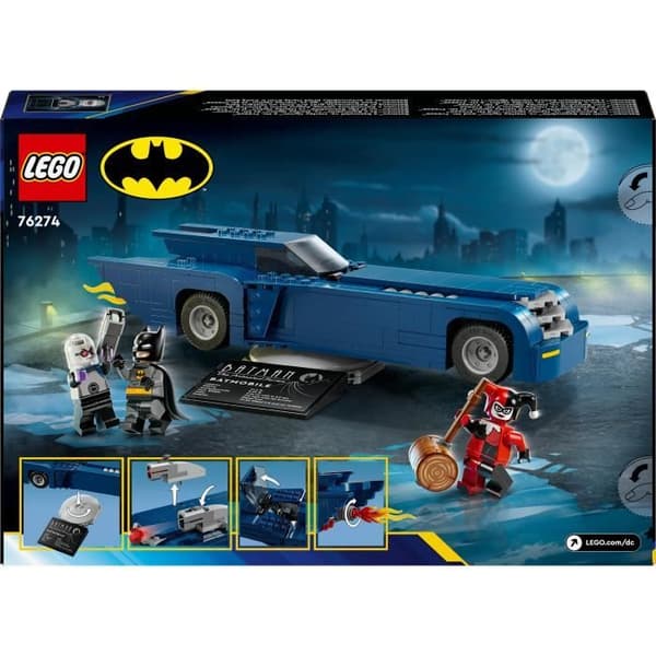 LEGO Super Heroes DC 76274 Batman med Batmobile mot Harley Quinn och Mr. Freeze