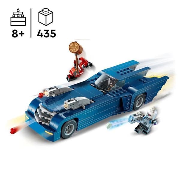 LEGO Super Heroes DC 76274 Batman med Batmobile mot Harley Quinn och Mr. Freeze