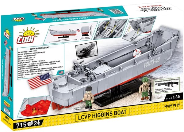 Cobi LCVP Higgins båd
