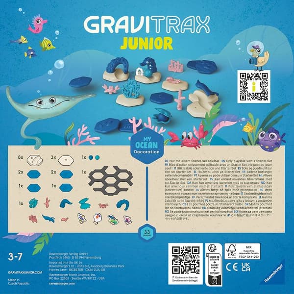 GraviTrax Junior Utbyggnadsset Kulbana Hav Ravensburger