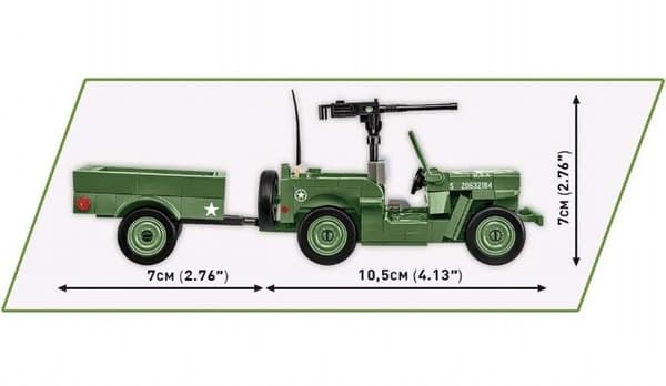 Cobi Willys MB Trailer