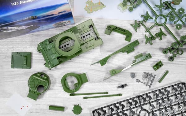 Airfix Snabbbyggd Sherman Firefly