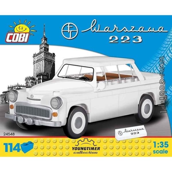 Byggspel - Warszawa 223 - 114 stycken 1/35 Cobi