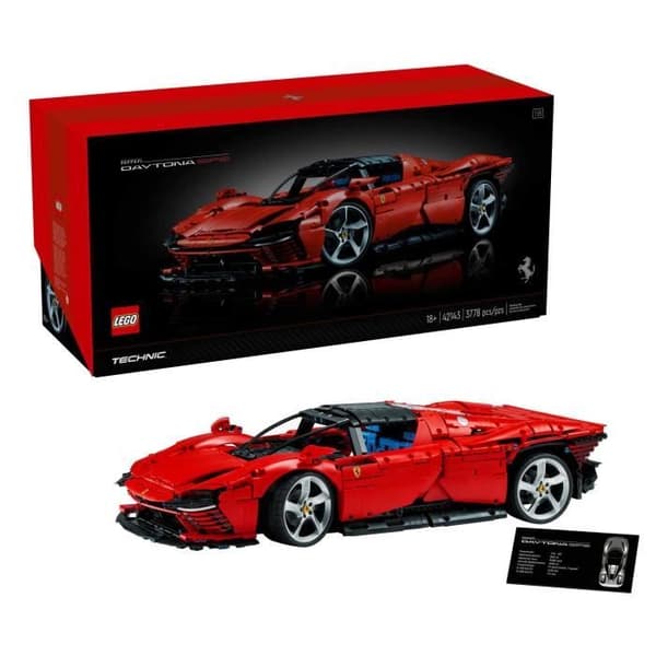 LEGO® Technic 42143 Ferrari Daytona SP3, modellbil, byggbar modell, vuxna