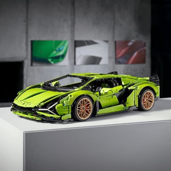 LEGO® Technic 42115 Lamborghini Sián FKP 37, Modellbil, 1:8, Att bygga, Samling, Byggbil, För vuxna
